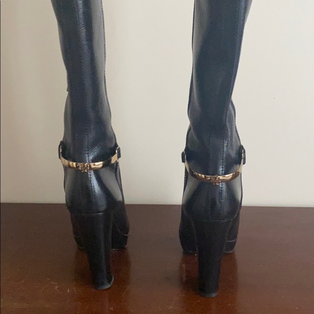 Tory Burch leather boots